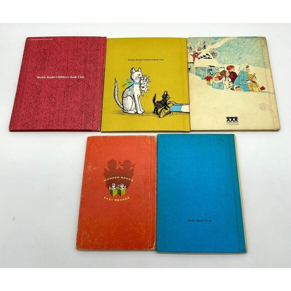 5 Vtg 60s-70s Hardback Kids Books Easy Reader Dinosaur Papa Sleep Ghost Kitten - Picture 6 of 16